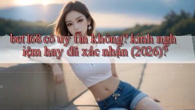 bet168 có uy tín không kinh nghiệm hay đã xác nhận (2026)