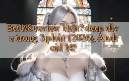 Bet168 review thật deep dive trong 3 phút (2026), Android 14
