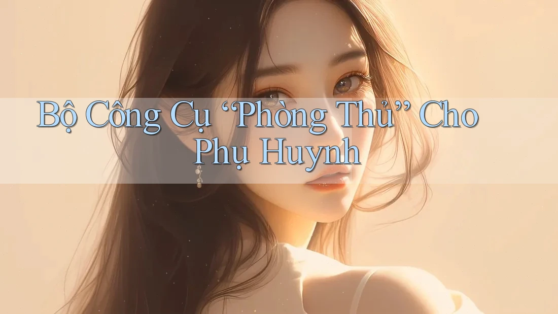 Bộ Công Cụ “Phòng Thủ” Cho Phụ Huynh