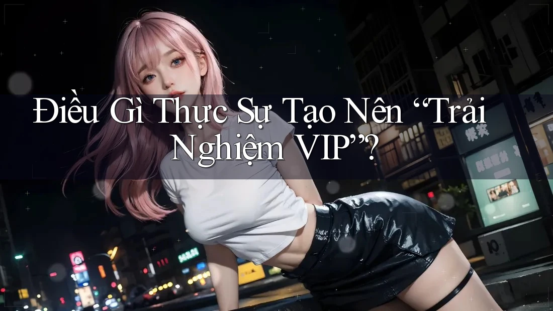 Điều Gì Thực Sự Tạo Nên “Trải Nghiệm VIP”?