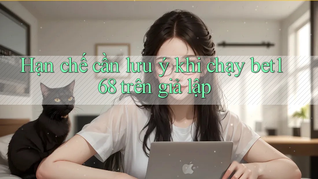 Hạn chế cần lưu ý khi chạy bet168 trên giả lập