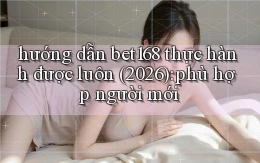 hướng dẫn bet168 thực hành được luôn (2026) phù hợp người mới