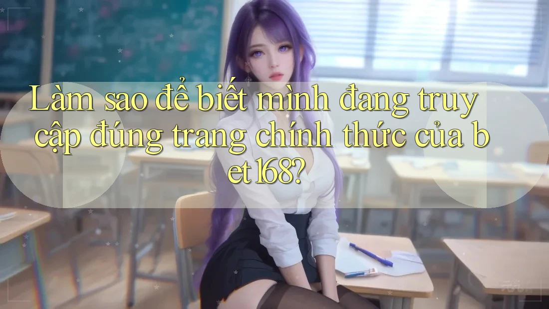Làm sao để biết mình đang truy cập đúng trang chính thức của bet168? Làm sao để biết mình đang truy cập đúng trang chính thức của bet168?