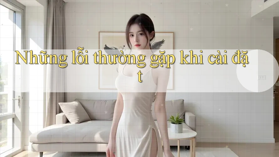 Những lỗi thường gặp khi cài đặt