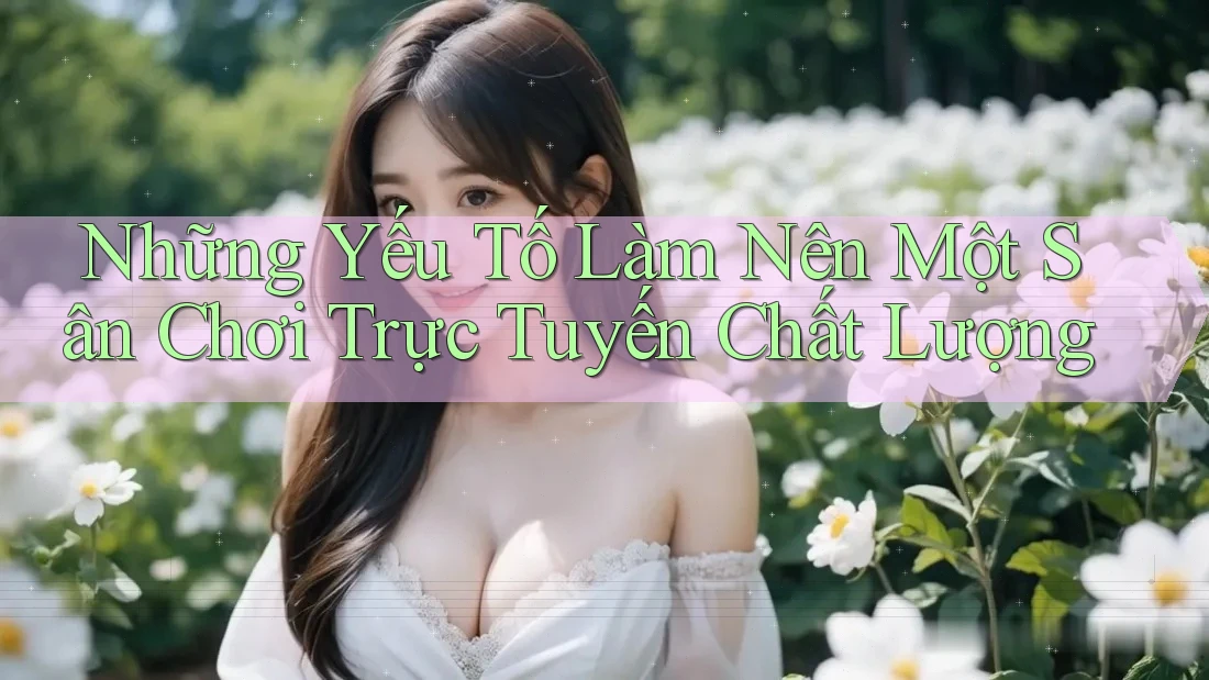 Những Yếu Tố Làm Nên Một Sân Chơi Trực Tuyến Chất Lượng