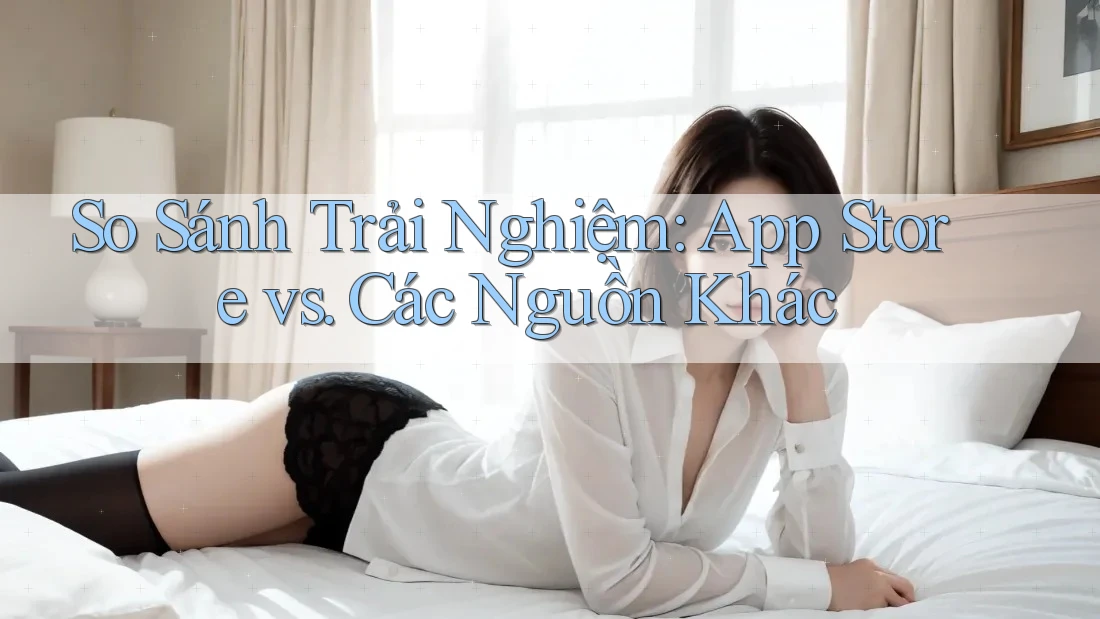 So Sánh Trải Nghiệm: App Store vs. Các Nguồn Khác