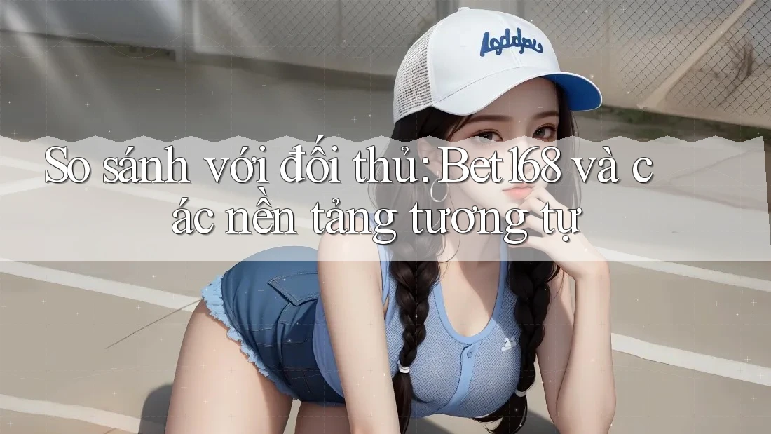 So sánh với đối thủ: Bet168 và các nền tảng tương tự