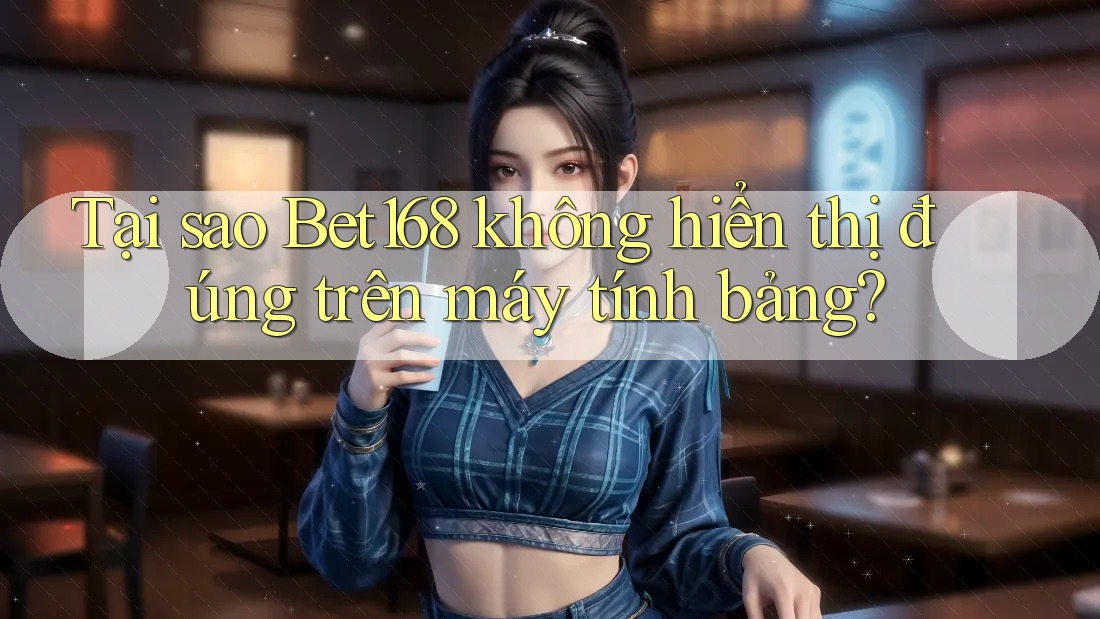 Tại sao Bet168 không hiển thị đúng trên máy tính bảng?