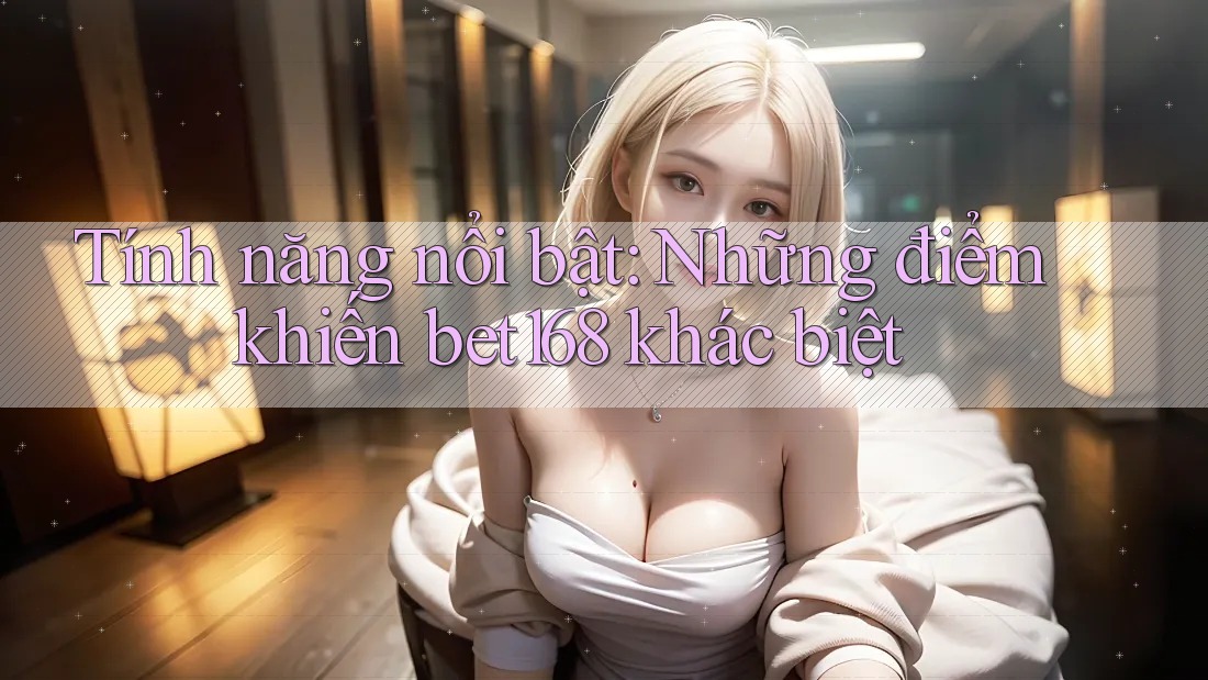 Tính năng nổi bật: Những điểm khiến bet168 khác biệt