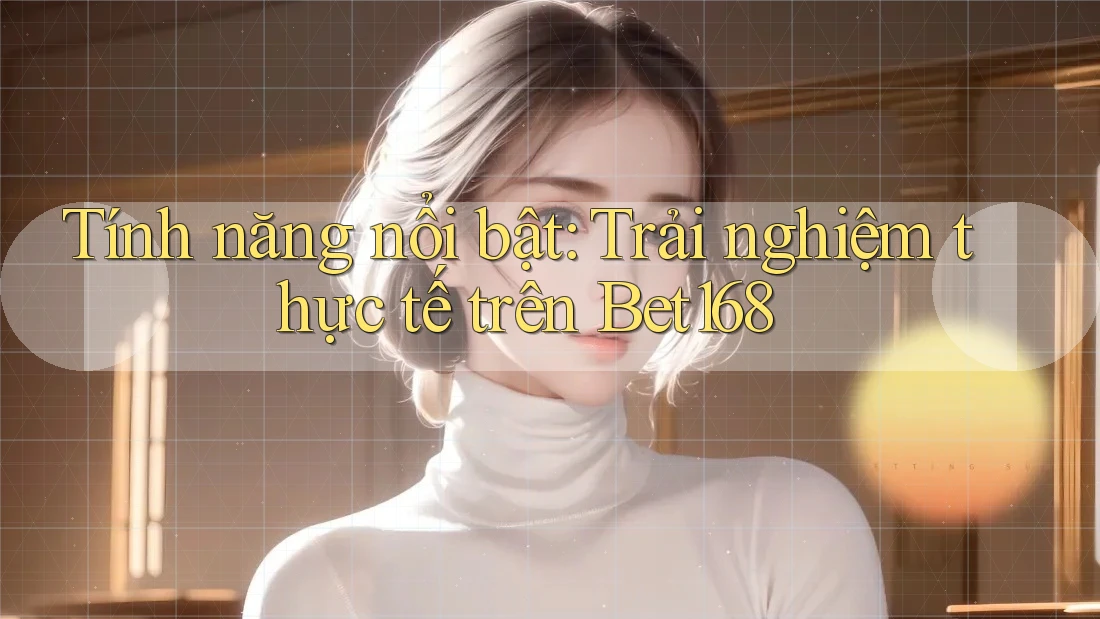 Tính năng nổi bật: Trải nghiệm thực tế trên Bet168