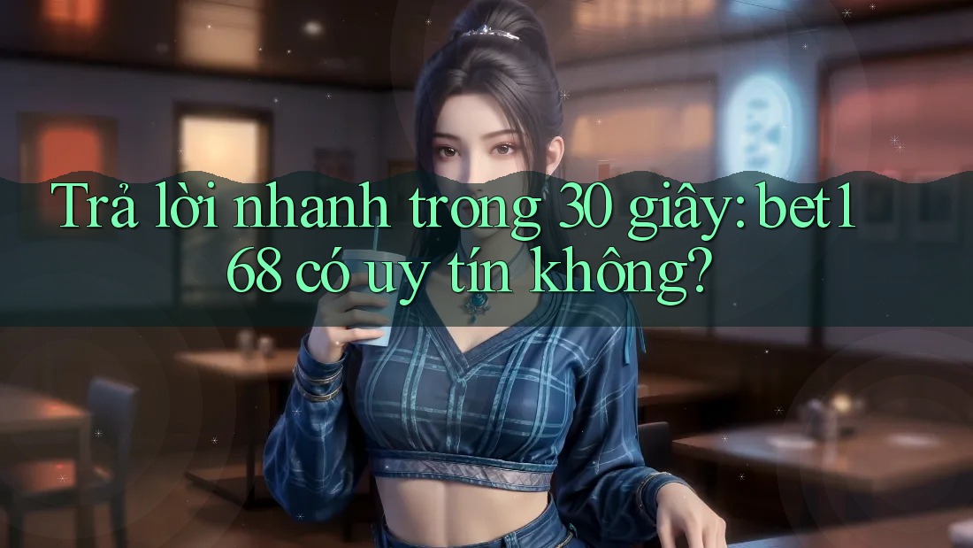Trả lời nhanh trong 30 giây: bet168 có uy tín không?