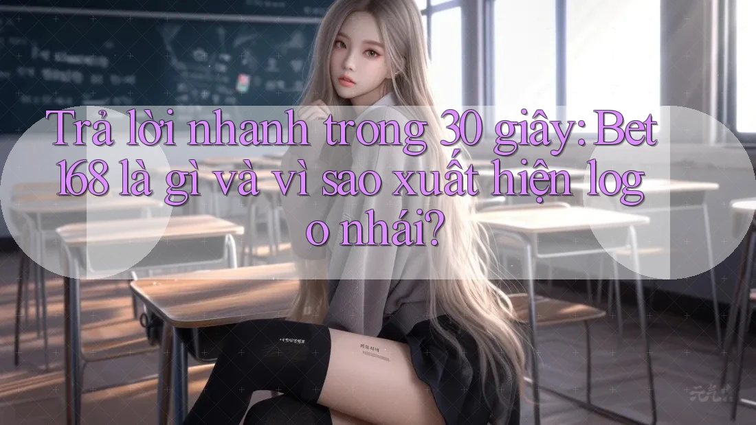 Trả lời nhanh trong 30 giây: Bet168 là gì và vì sao xuất hiện logo nhái?