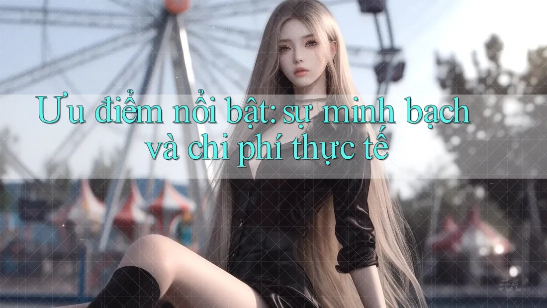 Ưu điểm nổi bật: sự minh bạch và chi phí thực tế