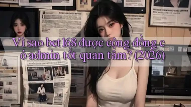 Vì sao bet168 được cộng đồng có admin tốt quan tâm (2026)